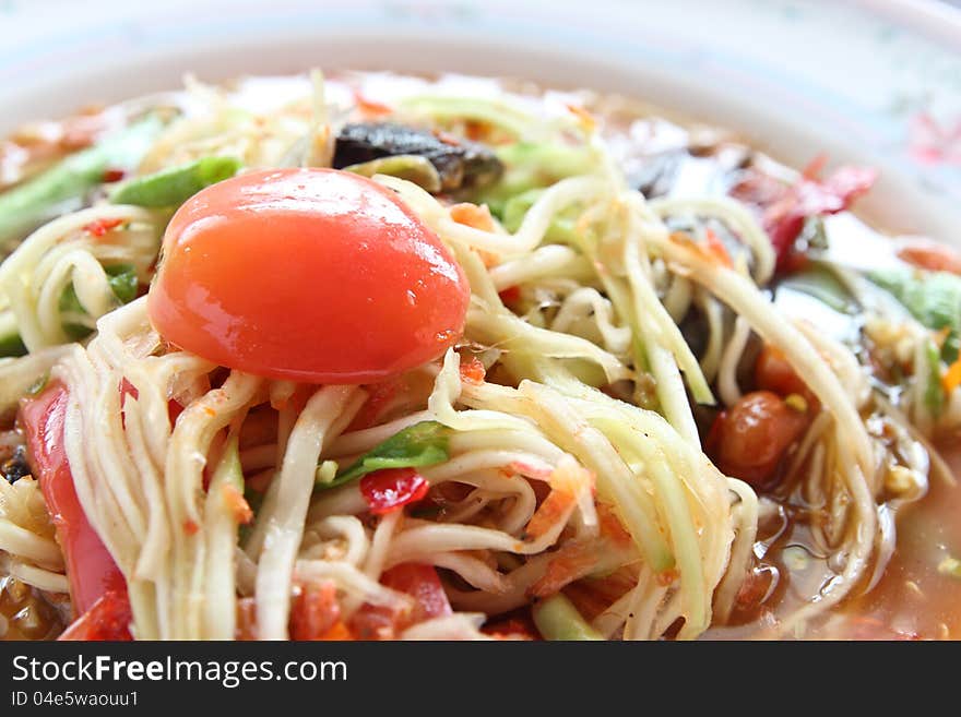 Thai Papaya Salad