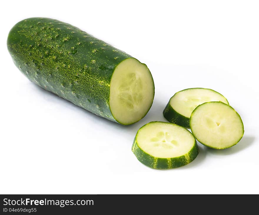 Cucumber slices