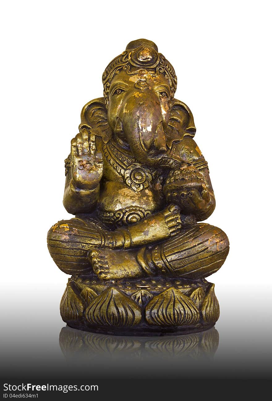 Statue of Ganesh.