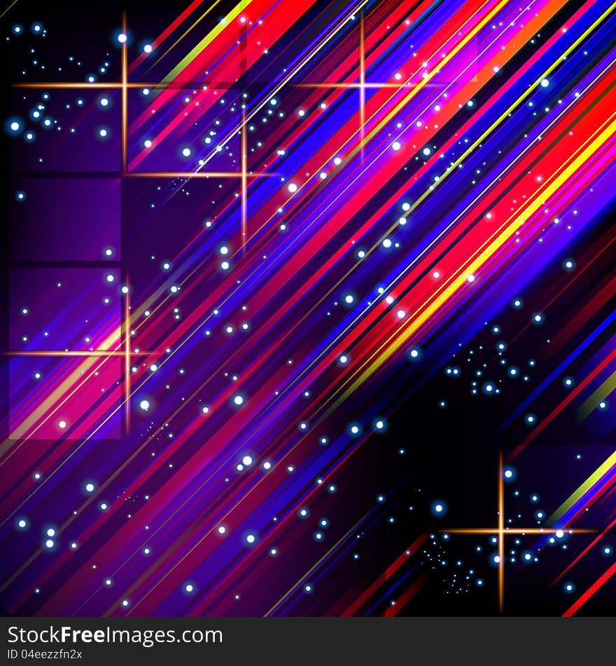 Abstract lines design on dark background.