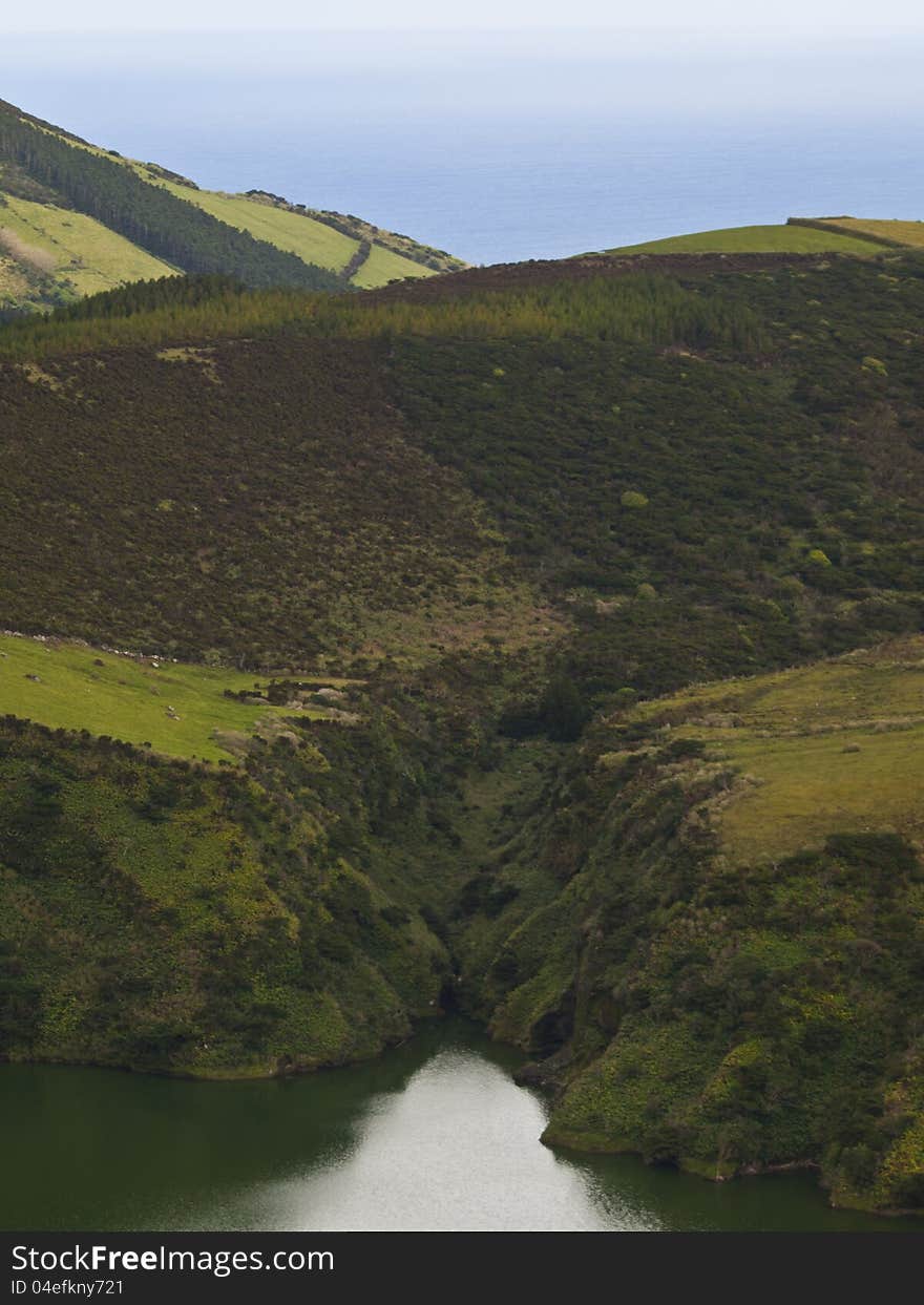 Lagoa Fundoa, Flores island