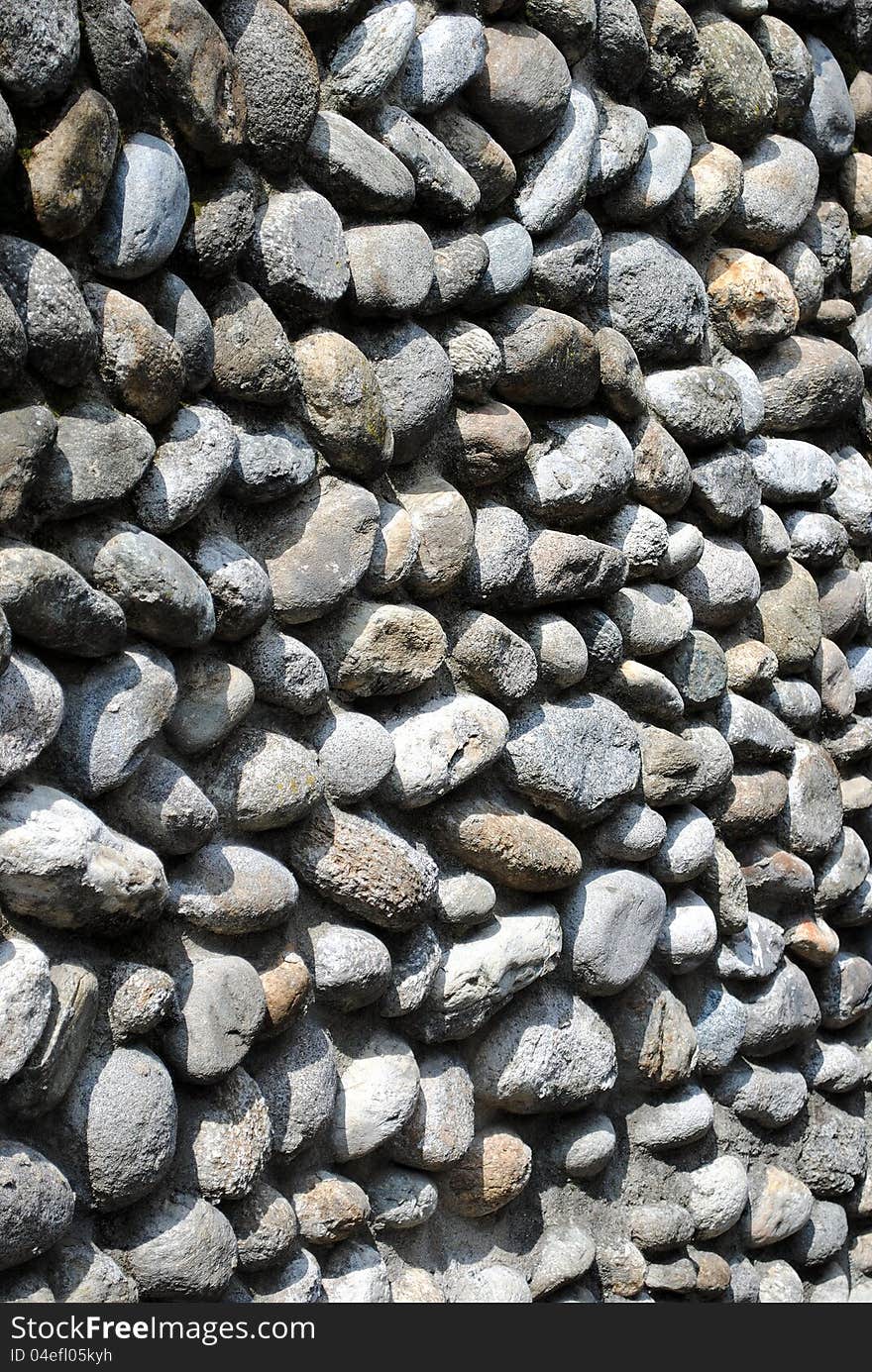 Wall made of stones, useful as background