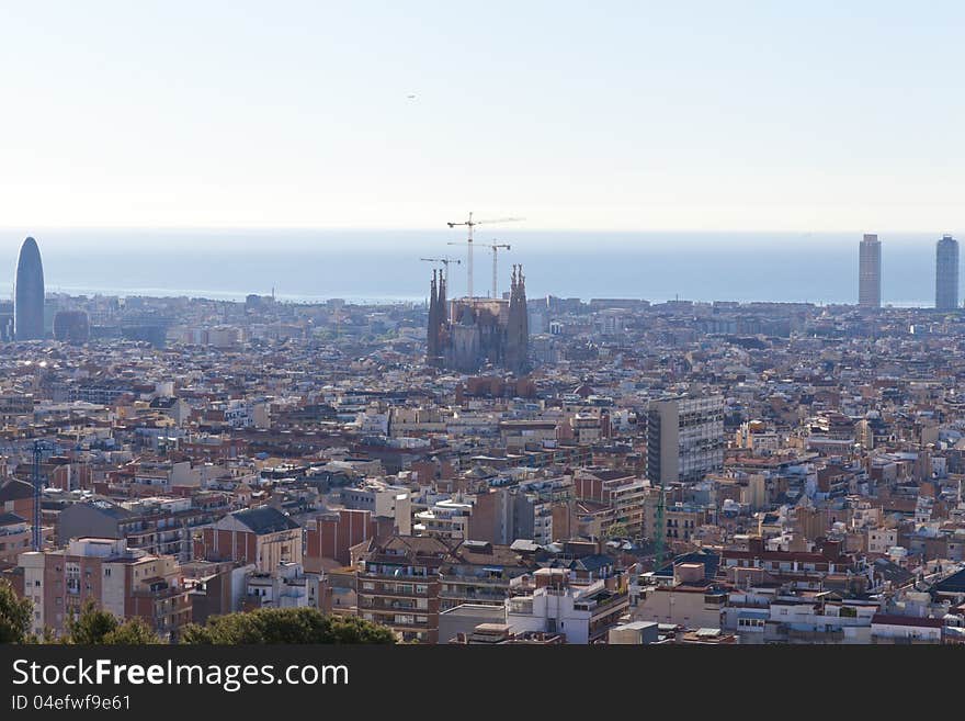 View Of Barcelona