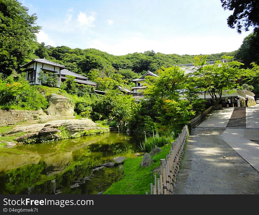 Kamakura S Temple Landscape