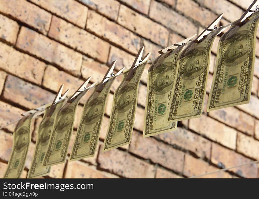 Hanging dollars