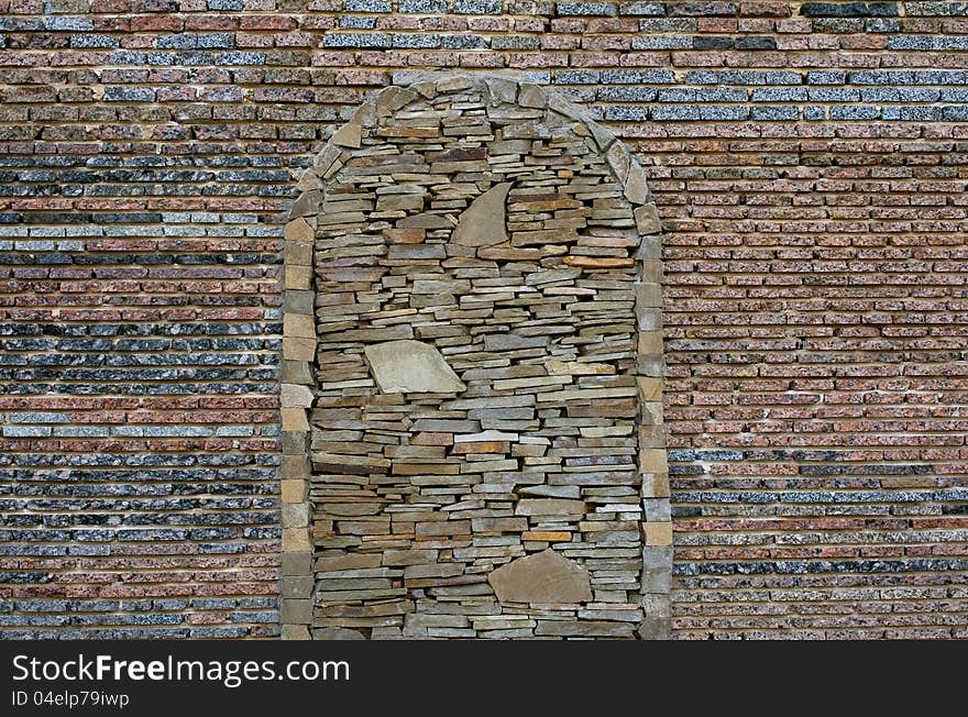 Grunge brick wall texture