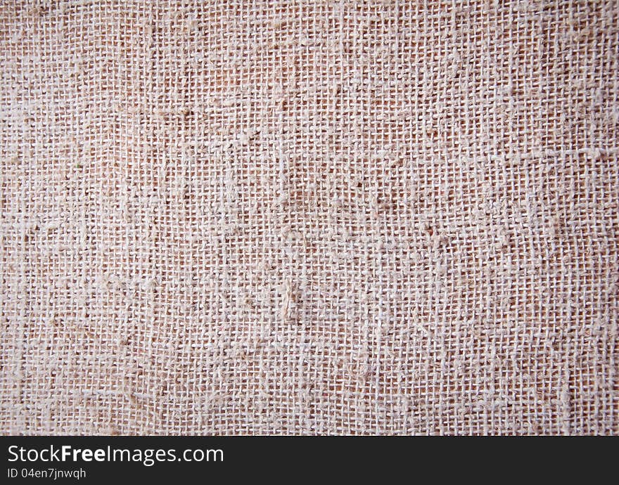 Burlap, coarse texture, background texture