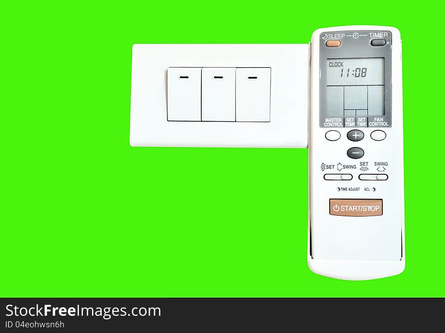 Electric switch and Air conditioner remote