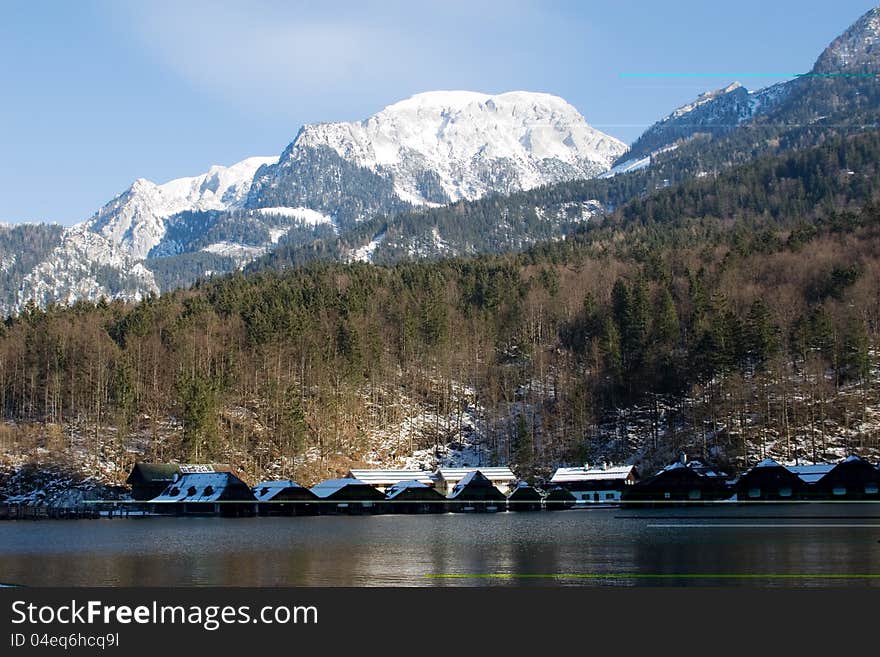 KÃ¶nigsee Boats Houses