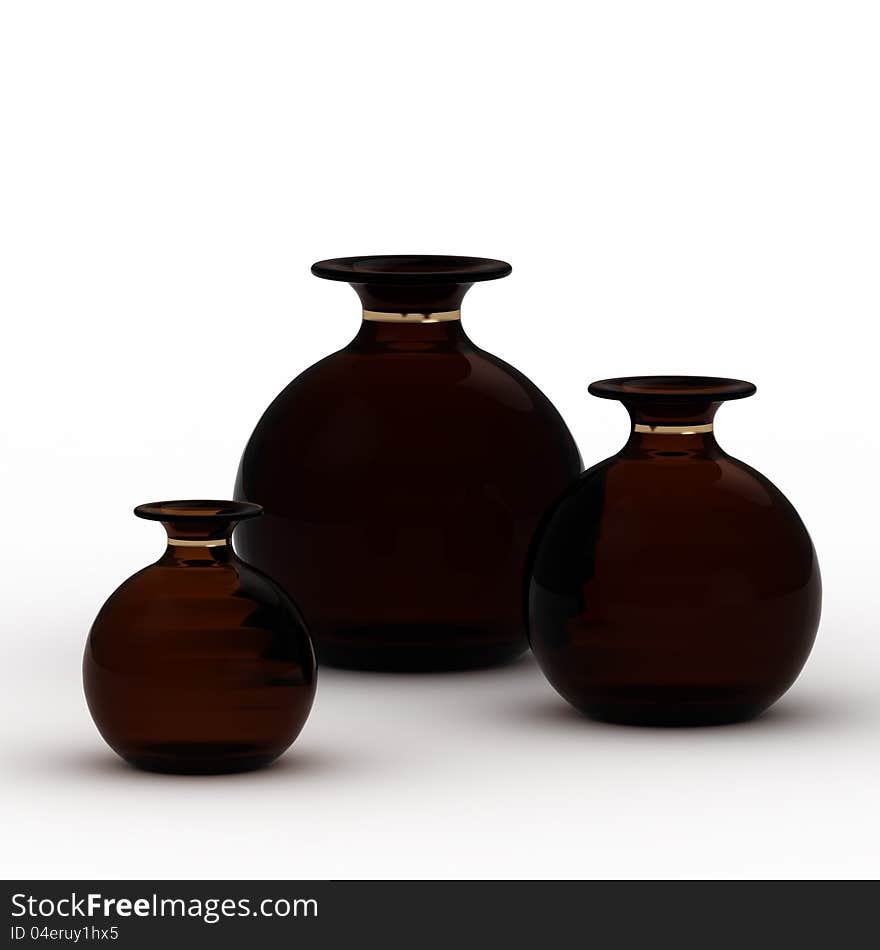 Dark vases