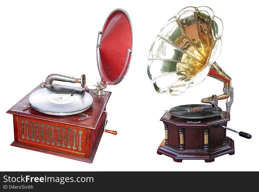 Old turntables