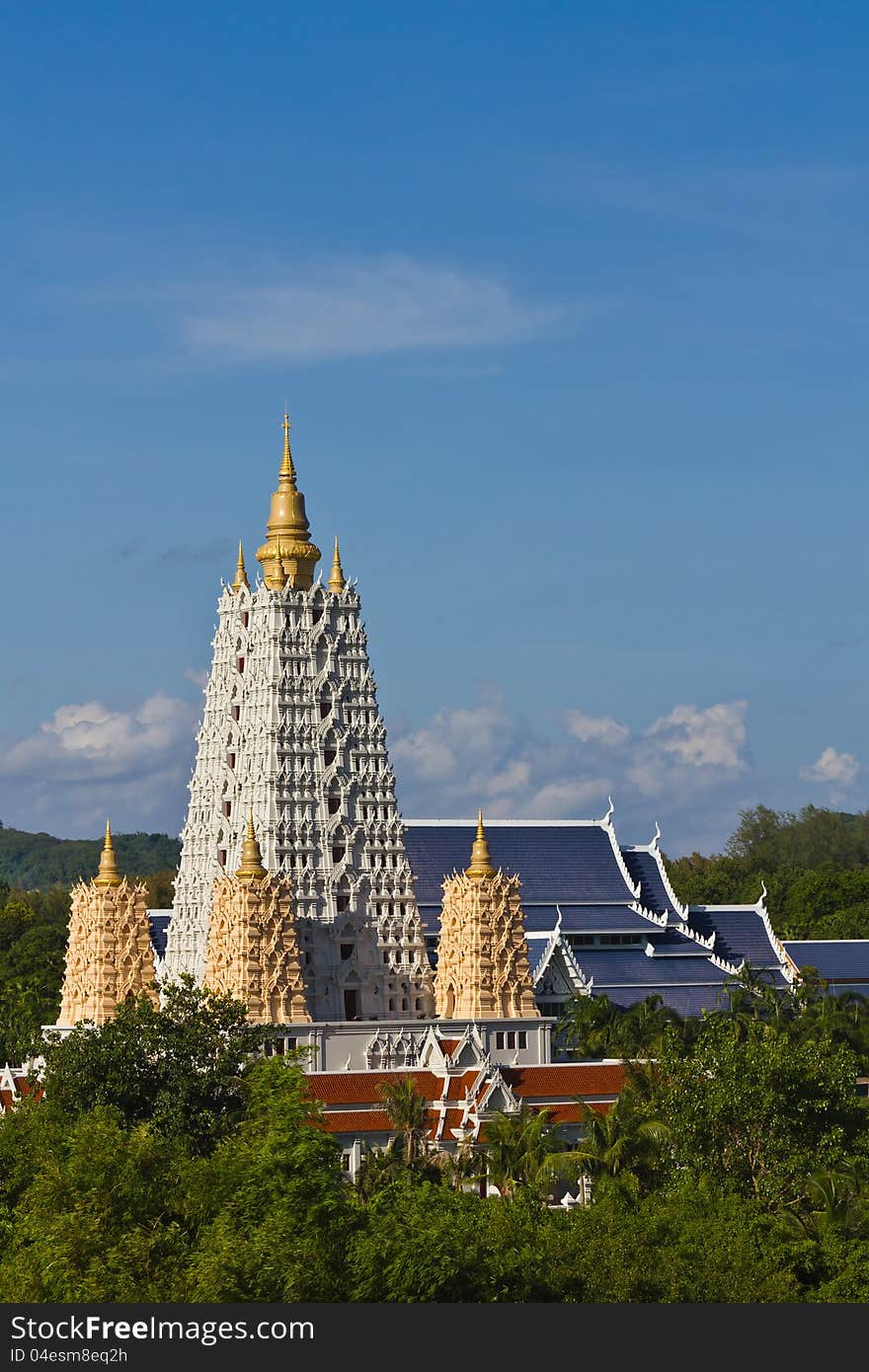 Bodh Gaya pagoda in Chonburi