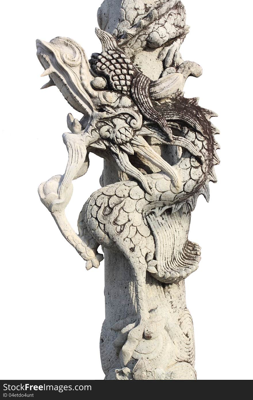 Dragon statue