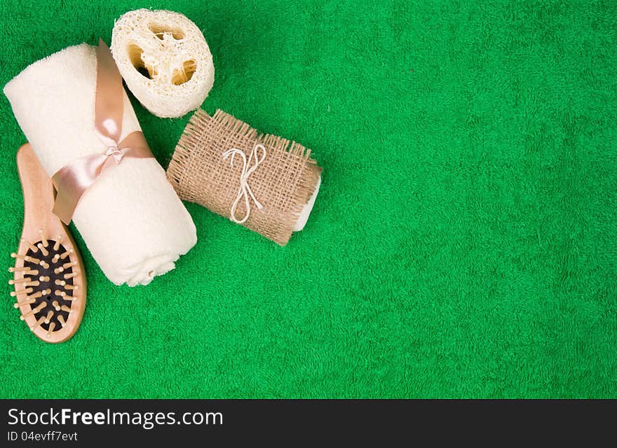 Set of Hygienic Cleansing Supplies