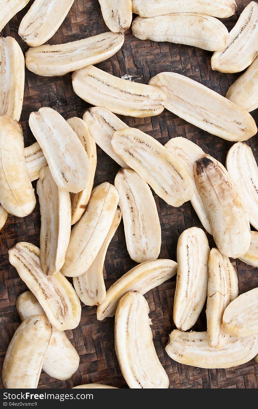 Dried banana is Cultivated banana