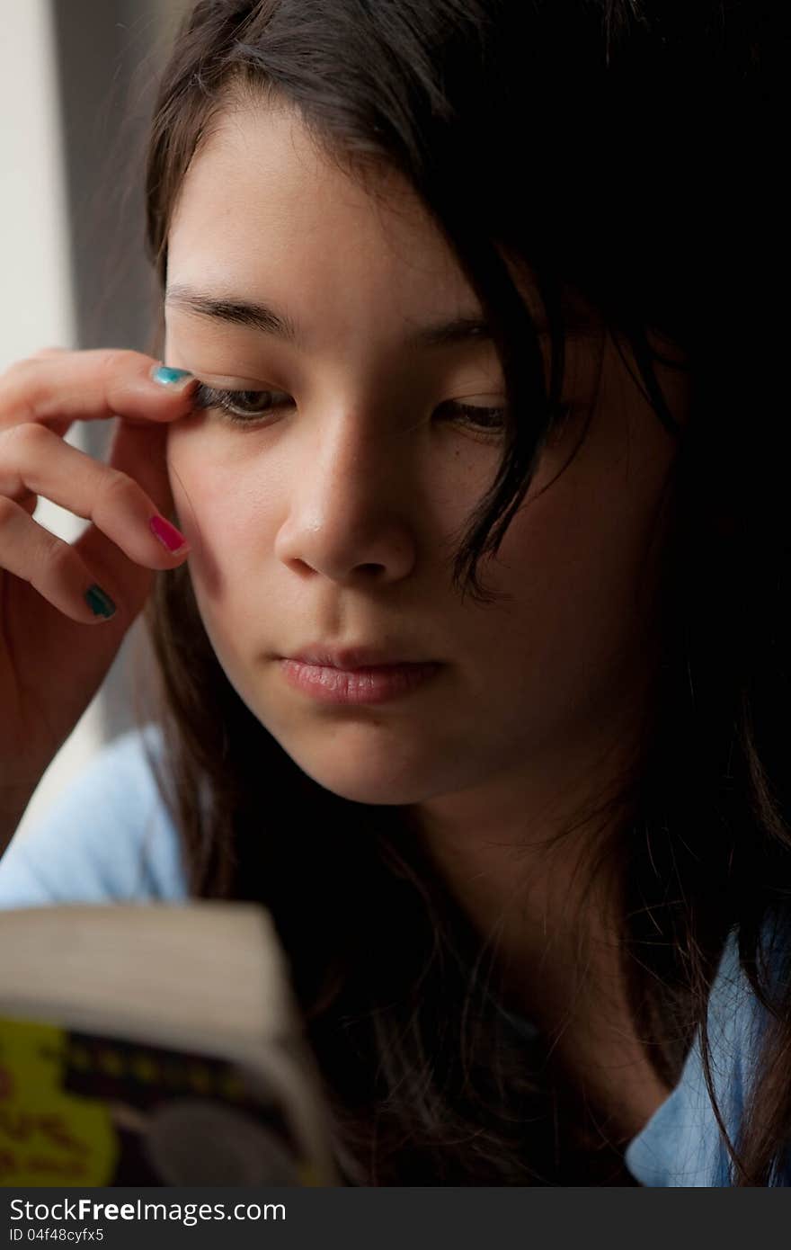 Reading girl