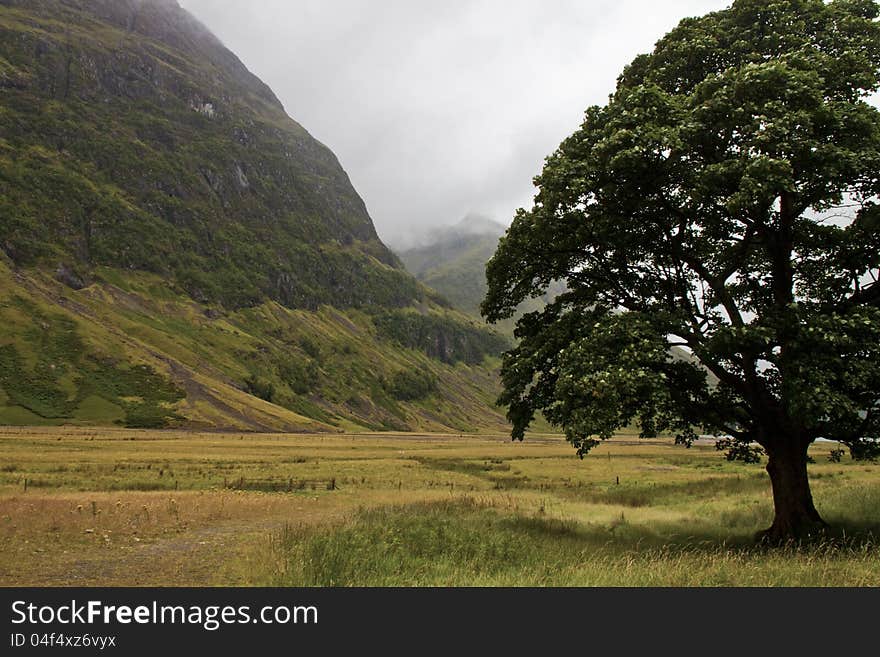 Landscape of scotland