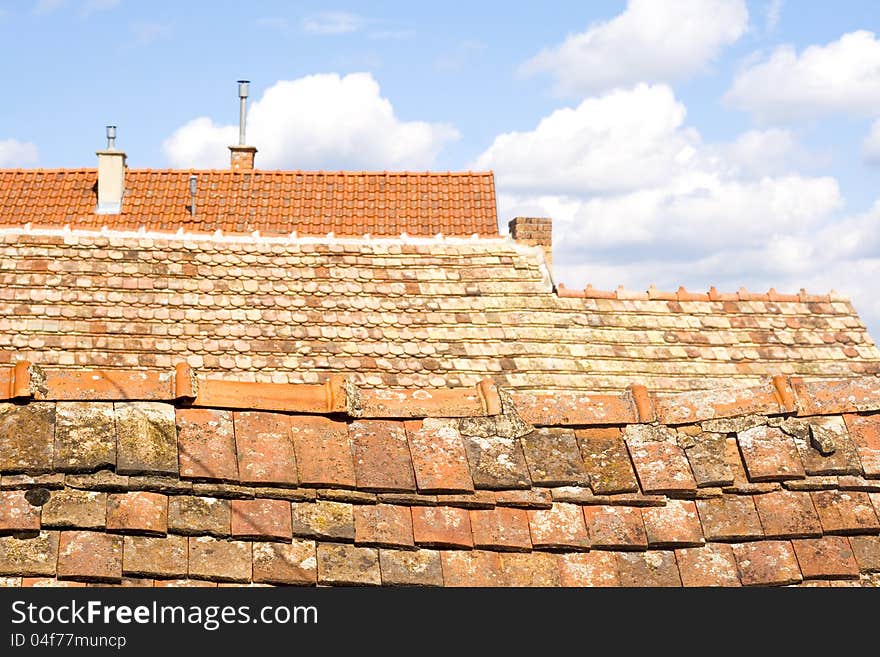 Roofs,view of the roofs