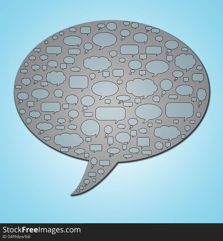 Speech bubble in Speech bubble 2