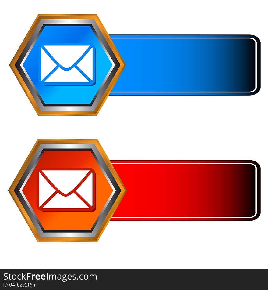 Three Mail Icons