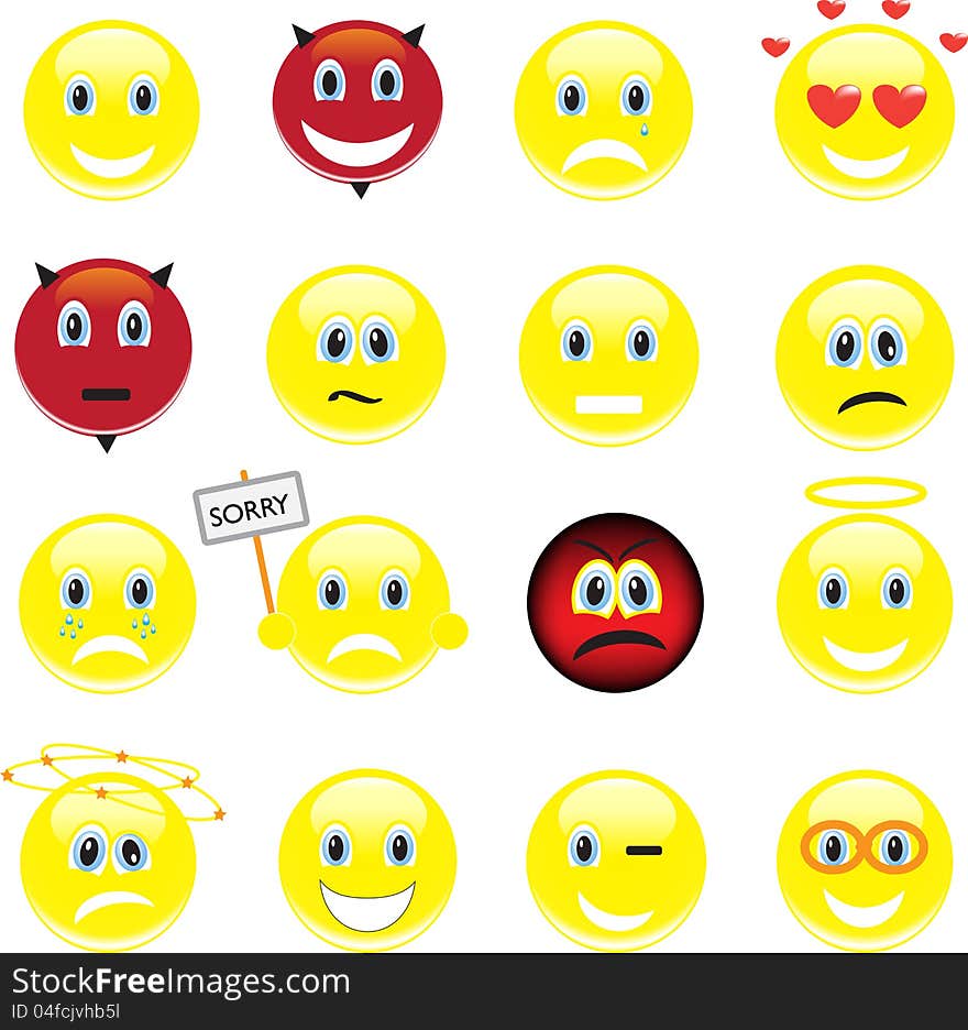 Smileys, Icons