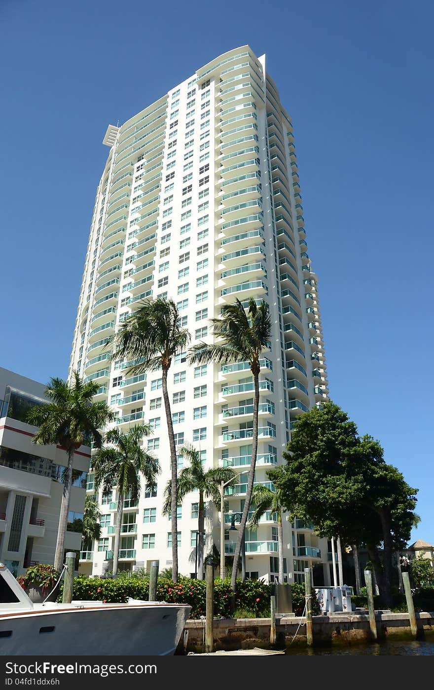Luxury apartments in exclusive waterfront of Fort Lauderdale, Florida. Luxury apartments in exclusive waterfront of Fort Lauderdale, Florida