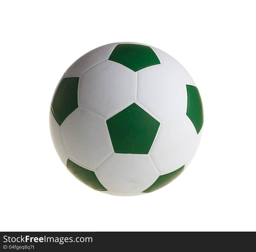 Football. Isolated on white background.