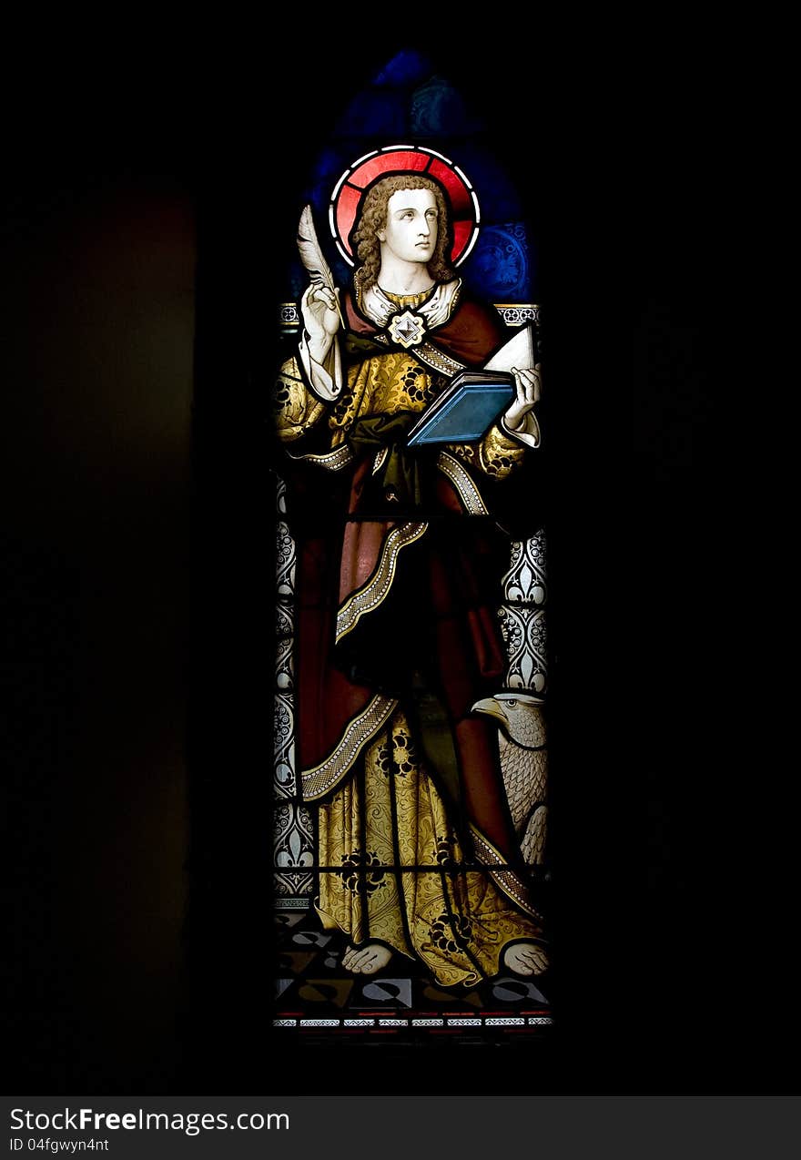 Bibical Stainglass Window