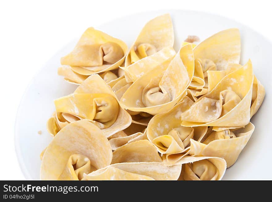 Water to cook dumplings