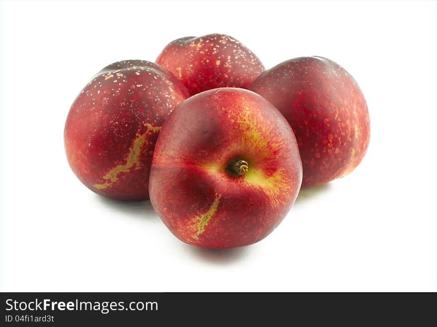 Four nectarines