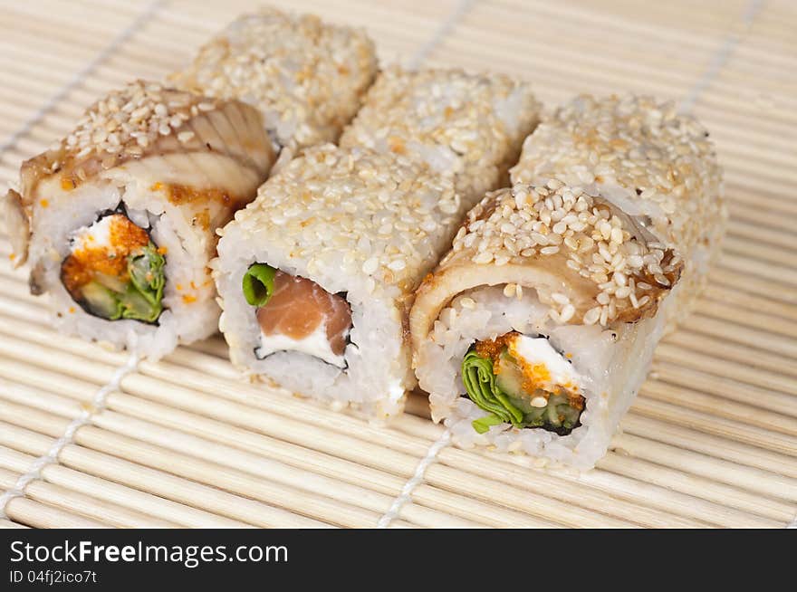 Japanese Sushi Rolls