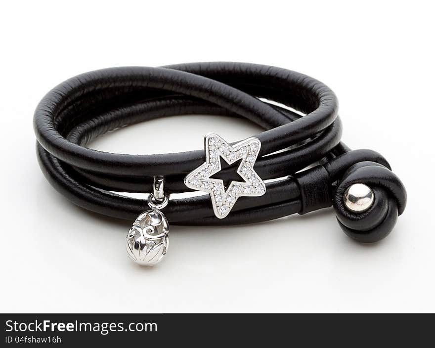 Leather bracelet