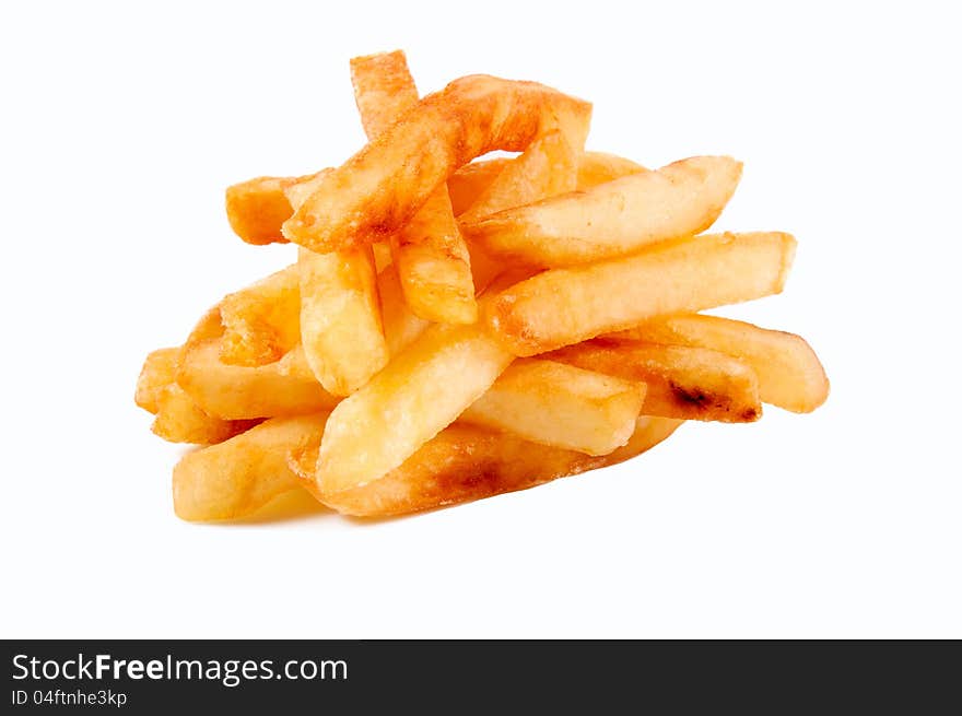 French Fries Isolated