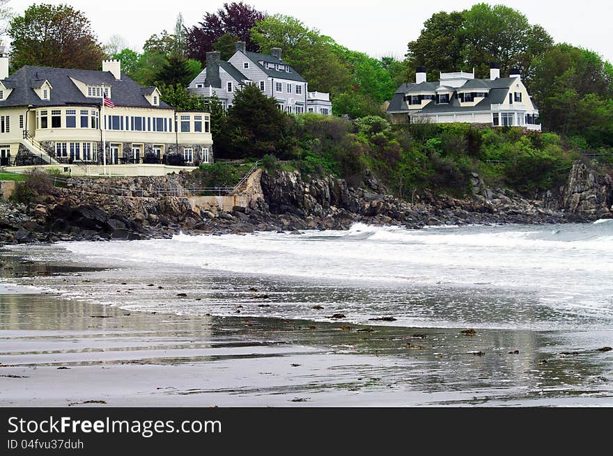 A manson setting along the Maine Atlantic Coast. A manson setting along the Maine Atlantic Coast