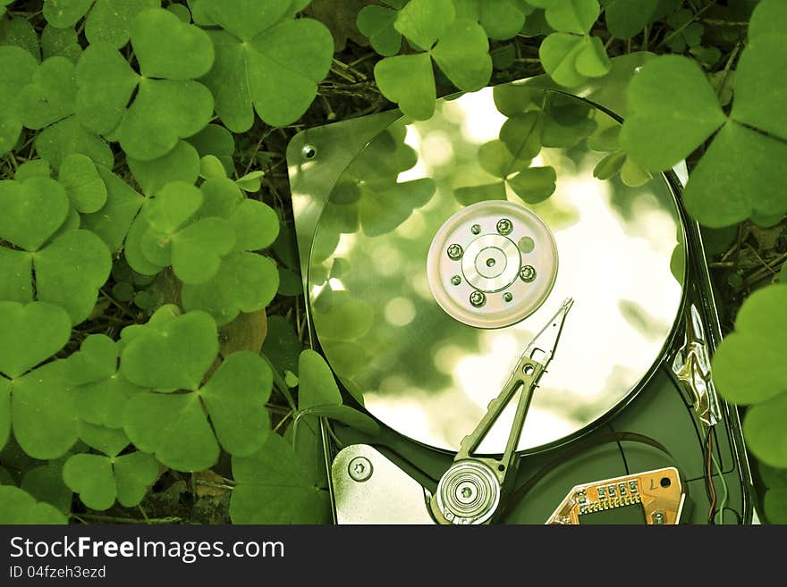 Hdd in grass