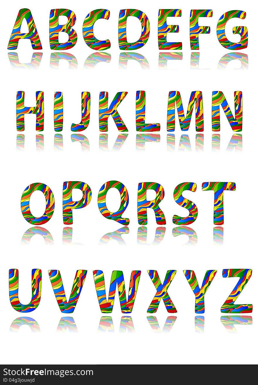 Colorful Alphabet