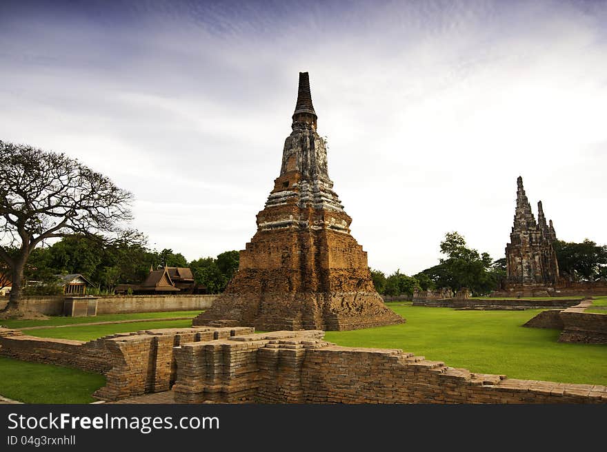 Ancient Pagoda of Ayudhaya