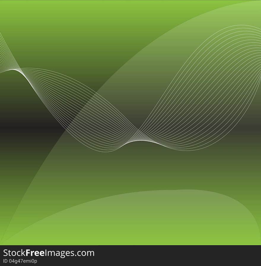 Simple and clean Green Vector Abstract background