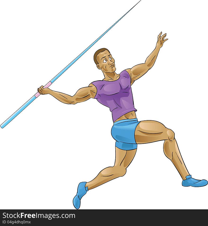 Olympics Spear Throwing/Javelin