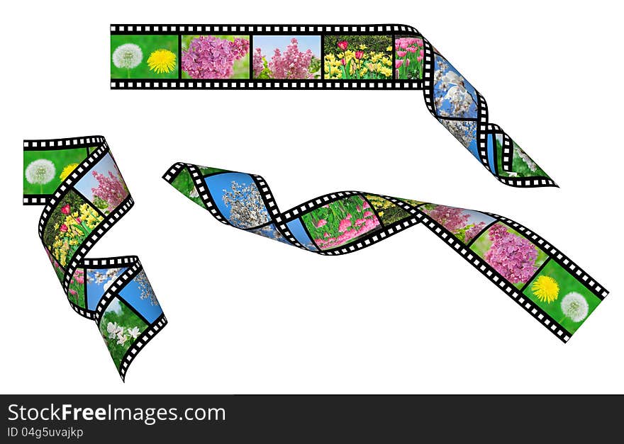 Set Of Film Strips