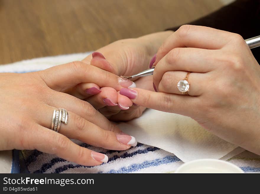 Professional manicure