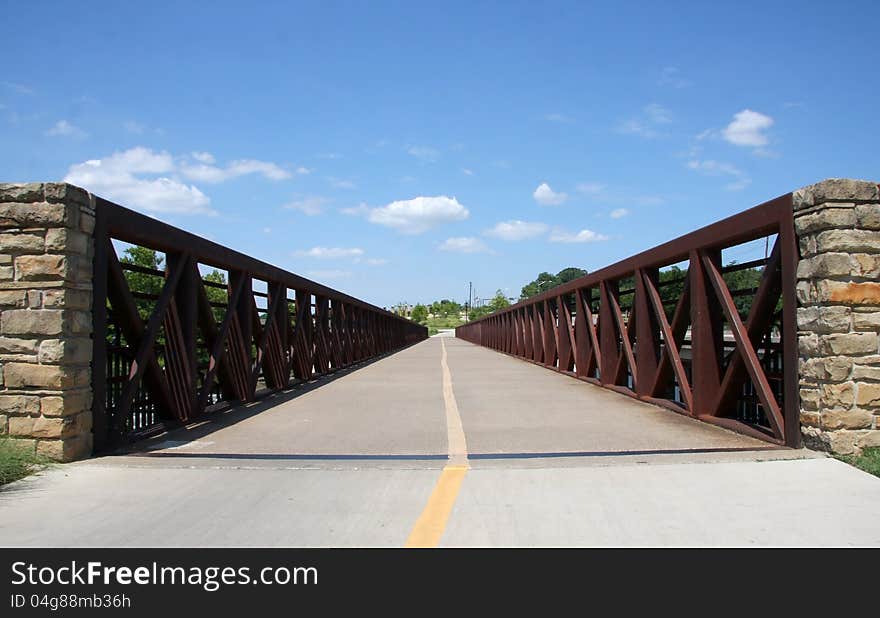 It is a long bridge .