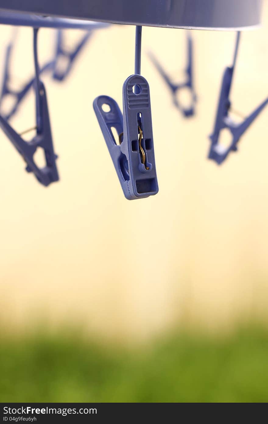 Clothes pins close-up shot. Clothes pins close-up shot