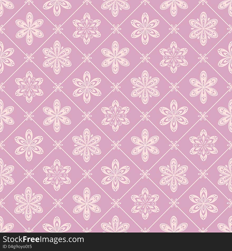 Delicate Floral Seamless Pattern