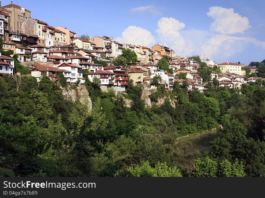 View of Veliko Tarnovo city