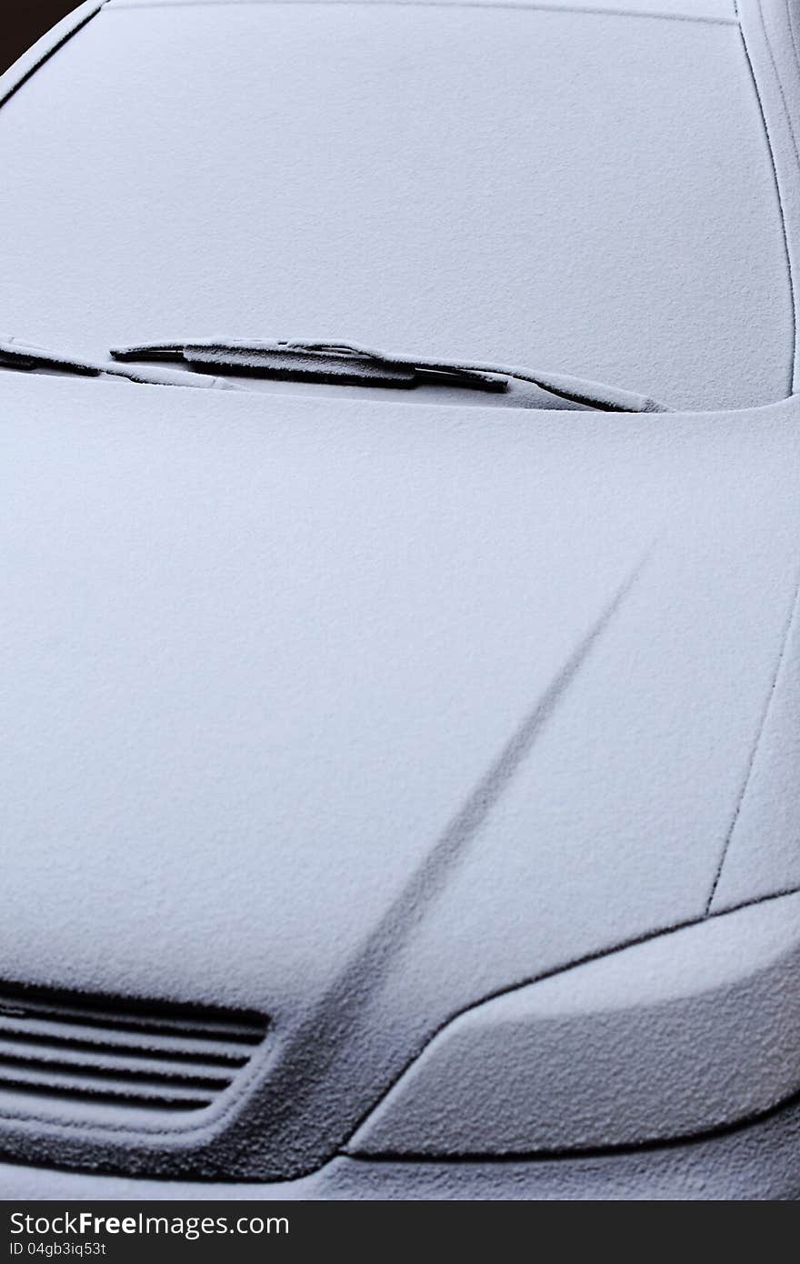 Frosted Motorcar