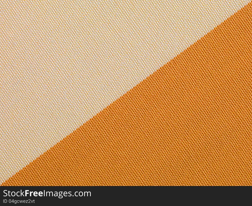 Beige And Orange Fabric Texture