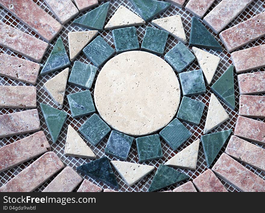 Pic of floor tiles details