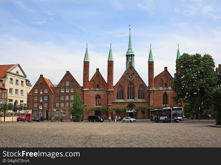 Hospital of the Holy Spirit, one of the oldest social institutions of Lübeck