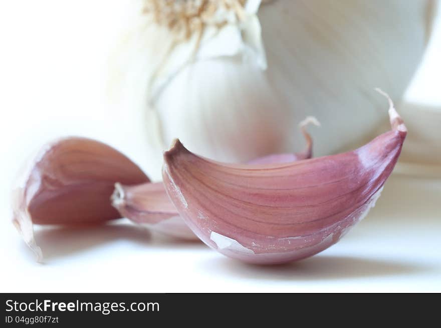 Garlic Clove Closeup